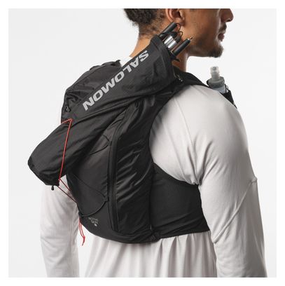 Bolsa de hidratación unisex Salomon Active Skin 8 Negra