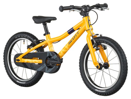 Mountain bike da bambino Scott Contrail 160 Single Speed 16'' Giallo Arancione