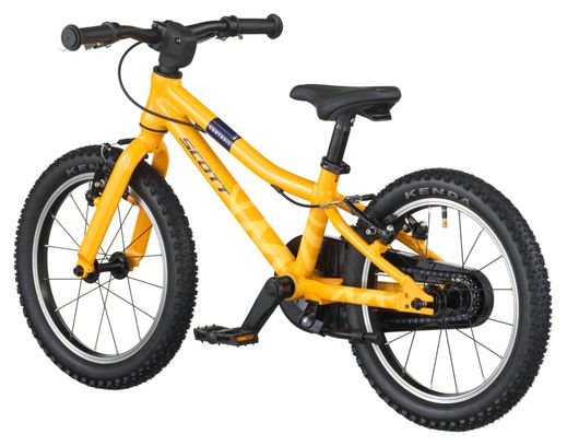 Mountain bike da bambino Scott Contrail 160 Single Speed 16'' Giallo Arancione