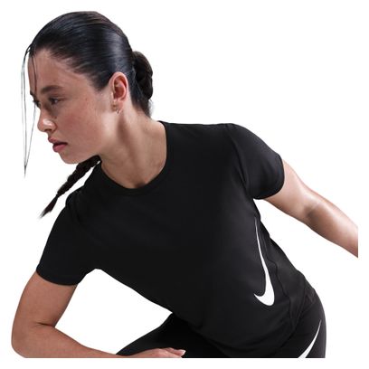 Women's Nike Tempo Swoosh Run short-sleeved jersey Black