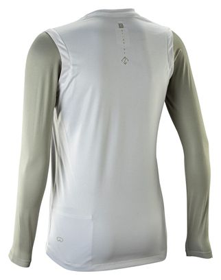 Maillot de manga larga Leatt Gravity 2.0 Blanco/Verde, Mujer