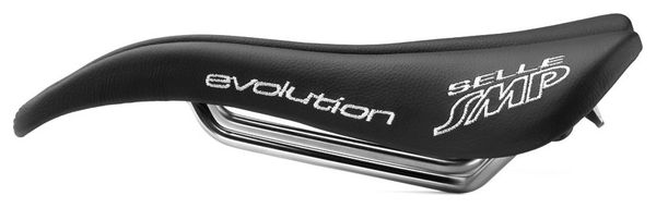 SMP Selle EVOLUTION Noir Rails Inox