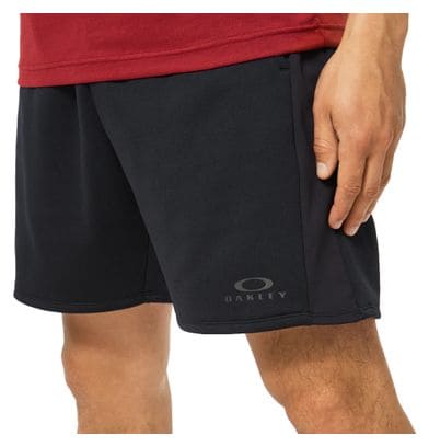 Pantalones cortos de entrenamiento Oakley Fleece negro