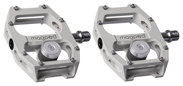 Pair of Magped Ultra2 Magnetic Pedals (150N Magnet) Gray