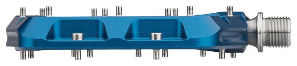 <strong>Diente de Lo</strong> bo Waveform Pedales Planos Grandes Azules