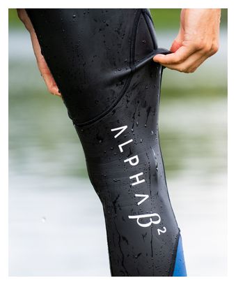 Huub Alpha-Beta x Alltricks Neoprene Wetsuit Black / Blue