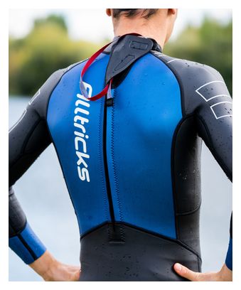 Traje de neopreno Huub Alpha-Beta x Alltricks Negro / Azul