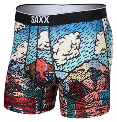 Boxer Saxx Volt Breath Mesh Brief Encanto Mesa Multi Colours
