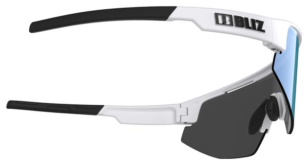 Lunettes Bliz Matrix Blanc/Verres Nano Optics Photochromic Bleu