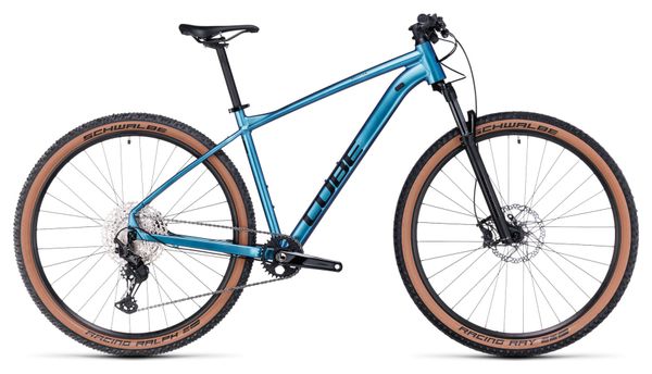 Cube Reaction Pro Hardtail MTB Shimano Deore/XT 12S 29'' Switch Blauw Paars 2023