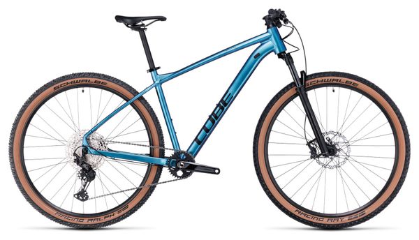 Cube Reaction Pro Hardtail MTB Shimano Deore/XT 12S 29'' Interruptor Azul Morado 2023