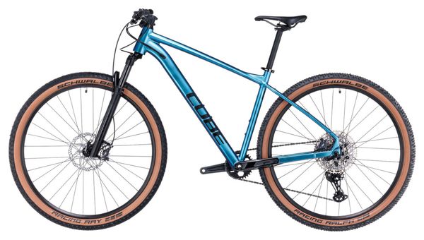 VTT Semi-Rigide Cube Reaction Pro Shimano Deore/XT 12V 29'' Bleu Violet Switch