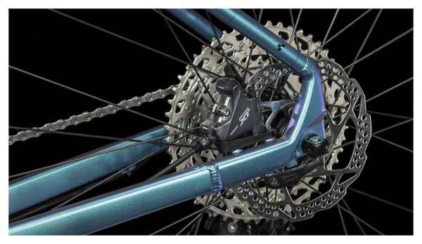 VTT Semi-Rigide Cube Reaction Pro Shimano Deore/XT 12V 29'' Bleu Violet Switch