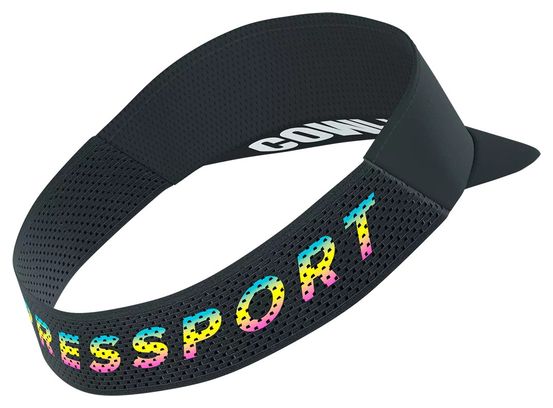 Visiera Compressport Pro Racing Ironman 2026 nera