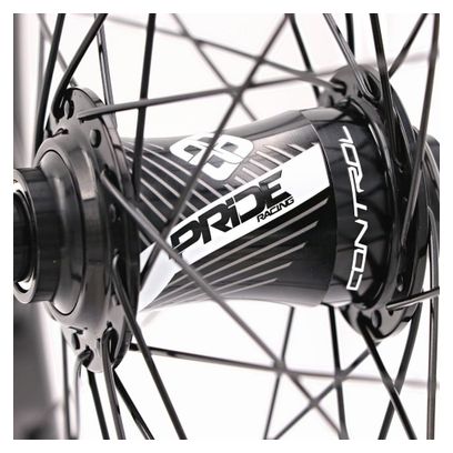 Roues Carbone Pro Pride Wave Mat Moyeu Pride Control Noir 36h