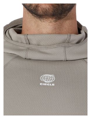 Men's Beige Circle Momentum Hoodie