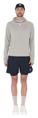 Men's Beige Circle Momentum Hoodie