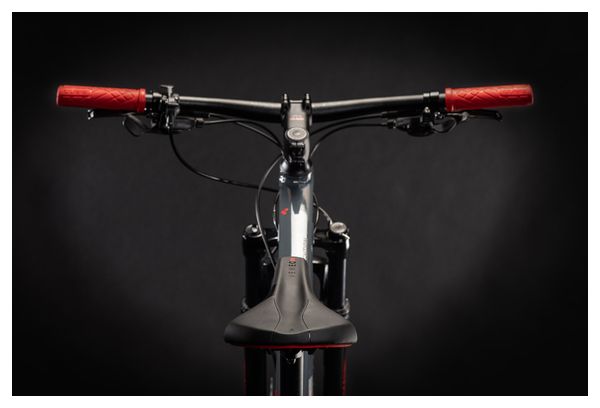 Cube Attention Hardtail MTB Shimano Deore 10S 27.5'' Grey Red 2021 ...