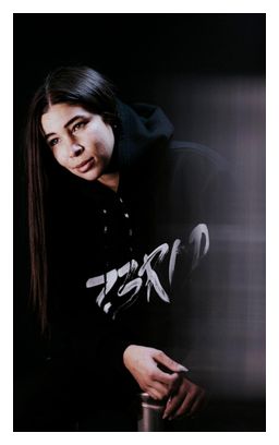 Felpa con cappuccio Z3rod Tech Armada Nero Unisex