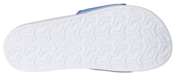 Chanclas The North Face Base Camp Slide III Blanco/Azul/Verde para mujer