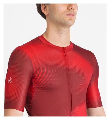 Castelli Vortice Herren Kurzarm Trikot Rot