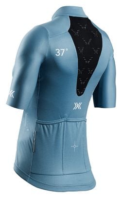 Maillot manches courtes X-Bionic CoreFusion Ride Bleu Femme