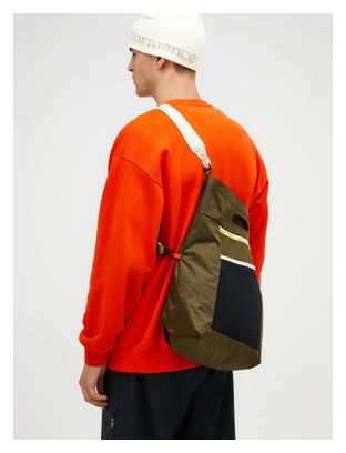 Peak Performance Street Shopper reversibile 16L Borsa a tracolla marrone