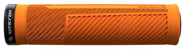 Paire de Grips Syncros AM Lock-On Orange Acide
