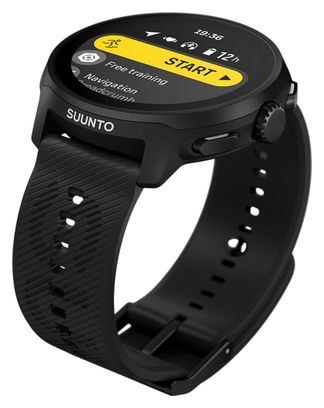 Suunto GPS Watch Run Silicone Strap All Black | Alltricks.com