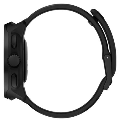 Suunto GPS Horloge Run Siliconen Bandje Helemaal Zwart