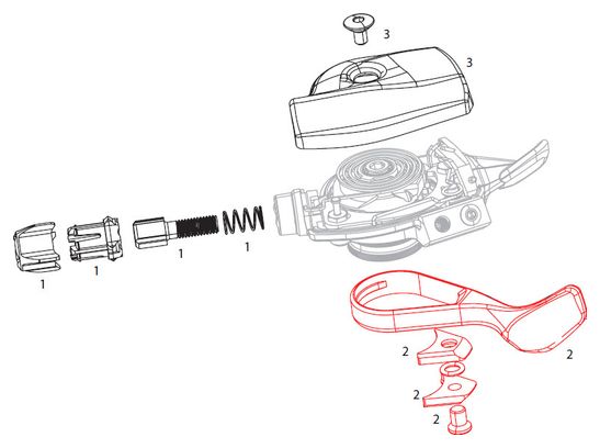 Sinistra Sram X01 DH Destra