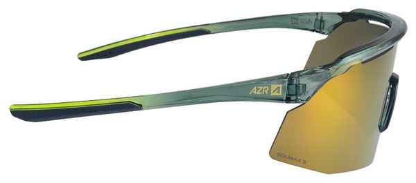 AZR Iseran Kristal Leger Gelakt/Gouden Scherm Zonnebril Set
