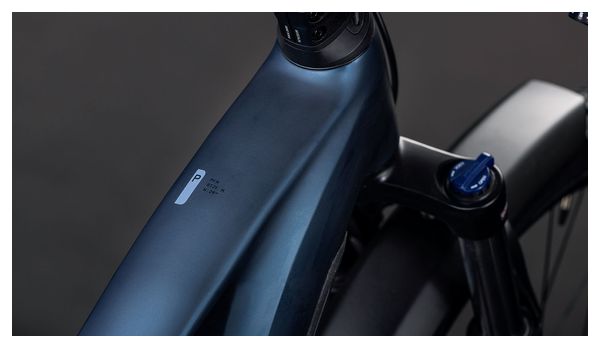 Cube Reaction Hybrid Performance 600 FE MTB Hardtail elettrica Shimano 9S 600 Wh Bosch 75 Nm 29'' Blu Indaco 2026