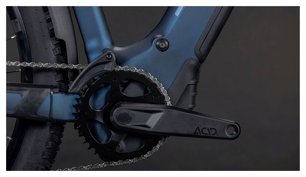 Cube Reaction Hybrid Performance 600 FE MTB Hardtail elettrica Shimano 9S 600 Wh Bosch 75 Nm 29'' Blu Indaco 2026