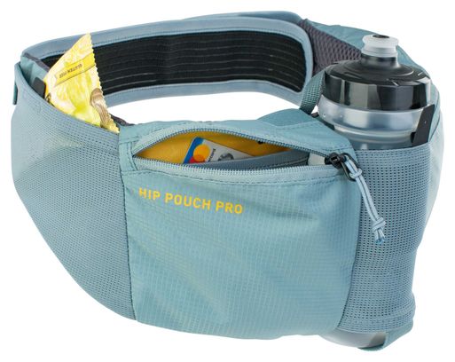 Cinturón de hidratación Evoc Pouch Pro 1L + Botella 0.55L Steel one