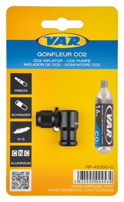 Var RP-45300-C Bent Adaptator for CO2 Inflator