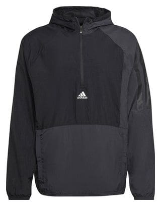 Sudadera con capucha adidas Colourblock Half Zip
