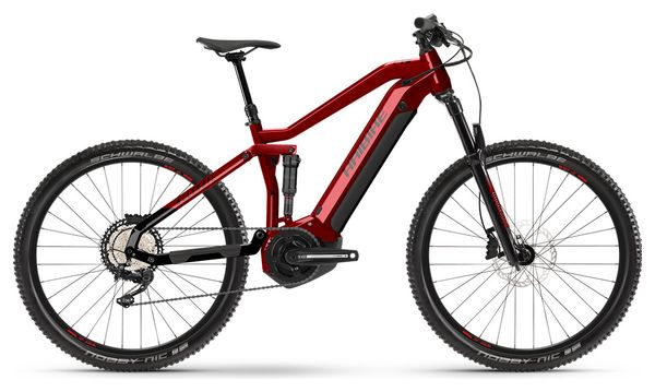 VTT Électrique Tout-Suspendu Haibike AllTrail 5 29 Shimano Deore 12V 630 Wh 29'' Rouge Dynamite 2022