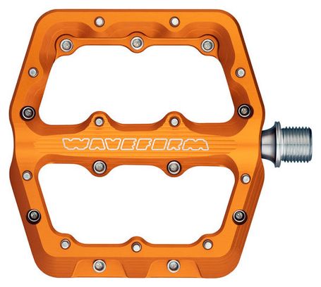 <strong>Diente de Lo</strong> bo Waveform Pedales Planos Pequeños Naranja