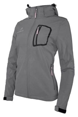 Softshell Jacket pour la randonnée Alpinus Bergamo gris - Femme