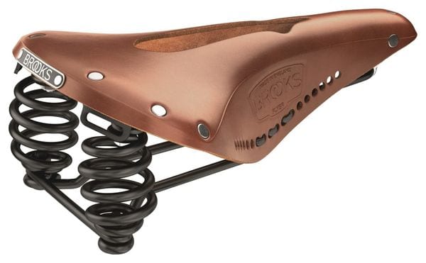 Brooks England Selle vélo Flyer Carved honey