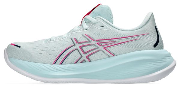 Chaussures Running Asics Gel-Cumulus 26 Bleu/Rose Femme