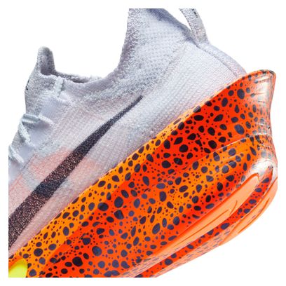 Nike Alphafly 3 Electric Running Shoes, White/Orange, Men's