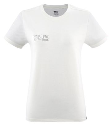 T-Shirt Manches Courtes Femme Millet Blanc