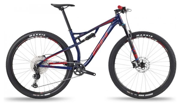 MTB doble suspensión BH Lynx Race Alu 3.5 Shimano Deore 12S 29'' Azul Rojo 2021