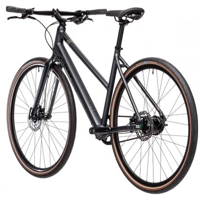 Cube Hyde Race Trapeze Fitness City Bike Shimano Alfine 8S Belt 700 mm Iridium Grey 2021 Alltricks
