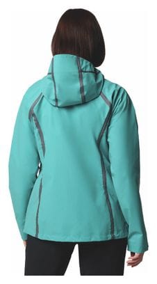 Veste Imperméable Femme Columbia Reign No Shine Bleu