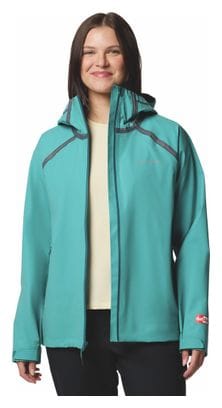 Veste Imperméable Femme Columbia Reign No Shine Bleu