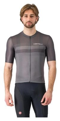 Castelli Simbolo Kurzarm Trikot Herren Grau Schwarz