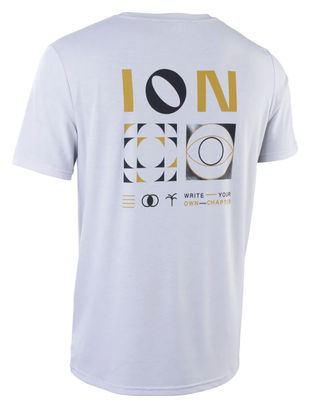 Maillot de manga corta ION Seek Graphic Gris para hombre